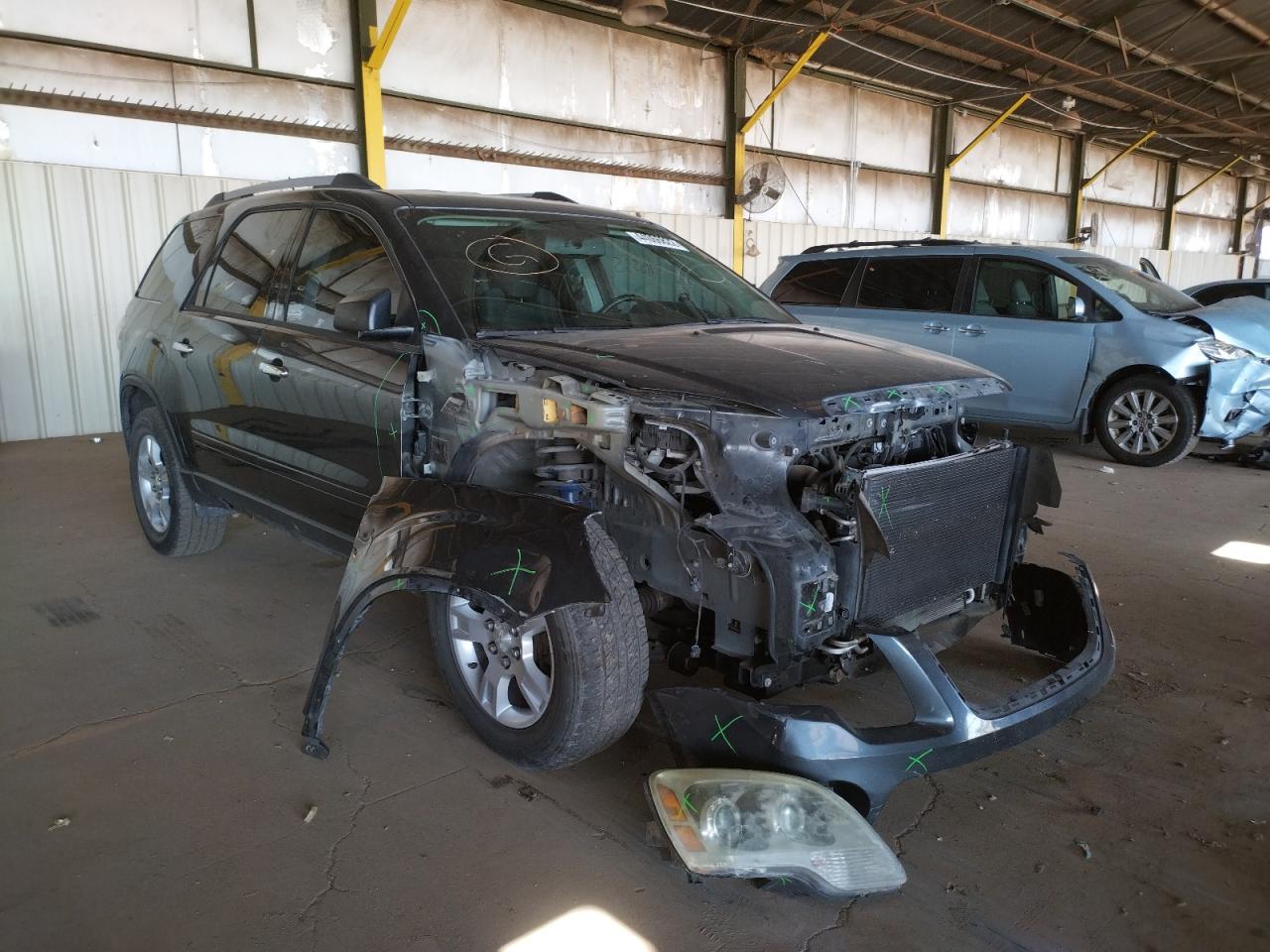 GMC ACADIA SLE 2012 with VIN 1GKKRPED2CJ319602 - Photo from auction
