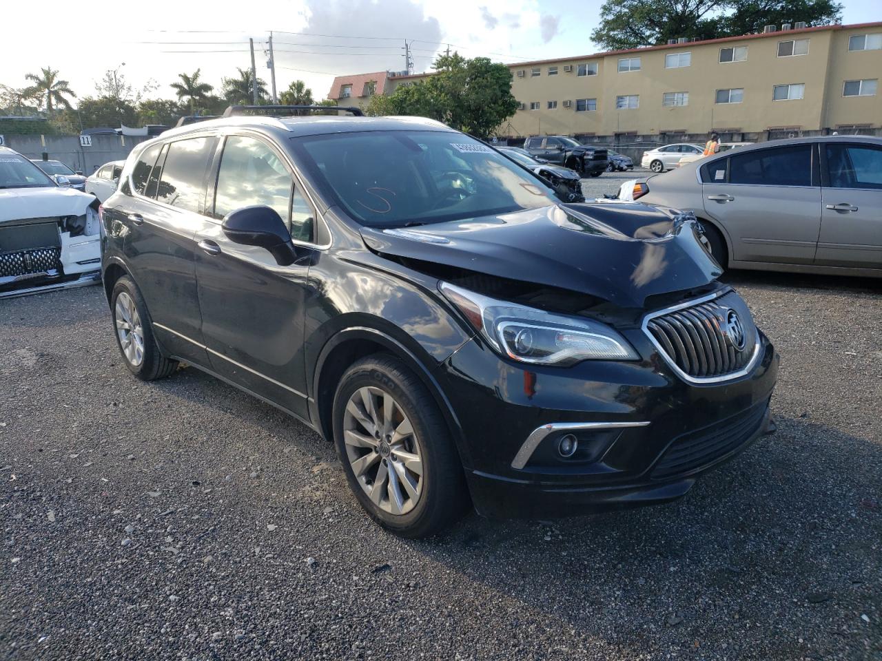 BUICK ENVISION E 2017 with VIN LRBFXBSAXHD044100 - Photo from auction