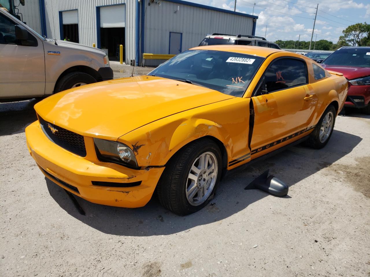 Photo 2 from auction – 2007 FORD MUSTANG with VIN 1ZVFT80N375259328