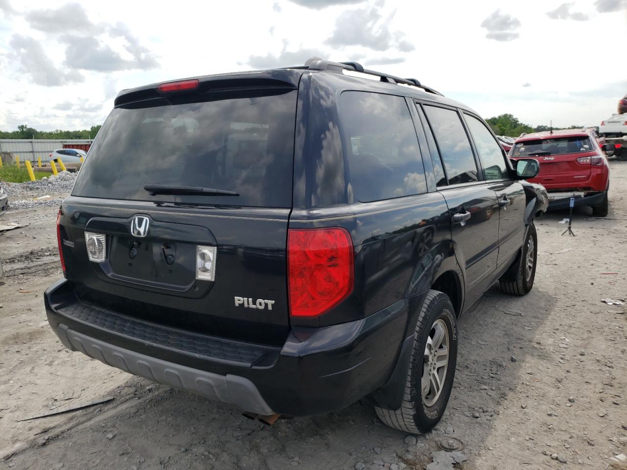 Photo 4 from auction – 2005 HONDA PILOT EX with VIN 5FNYF18405B055751