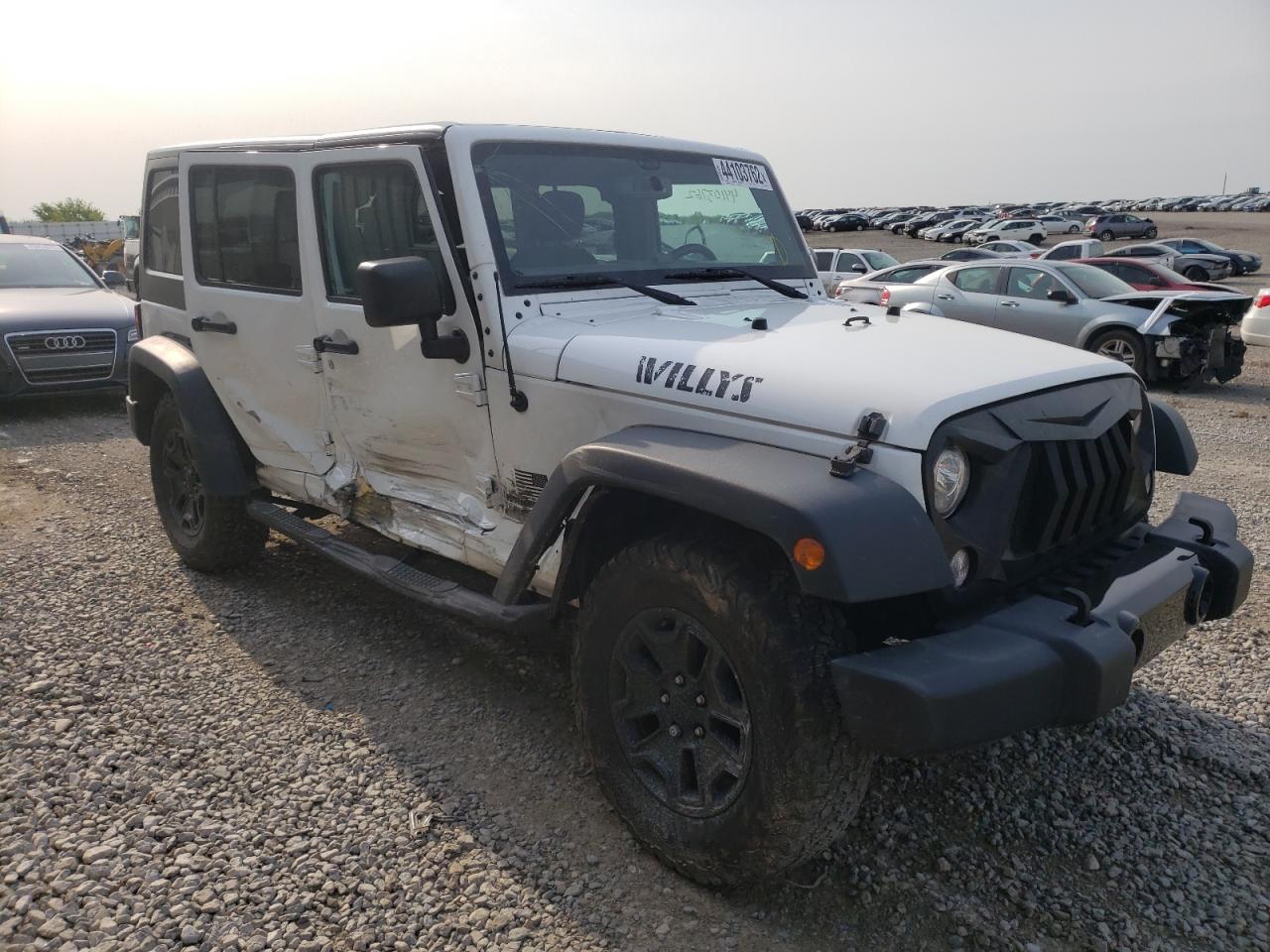 Photo 1 from auction – 2017 JEEP WRANGLER U with VIN 1C4BJWDGXHL654949