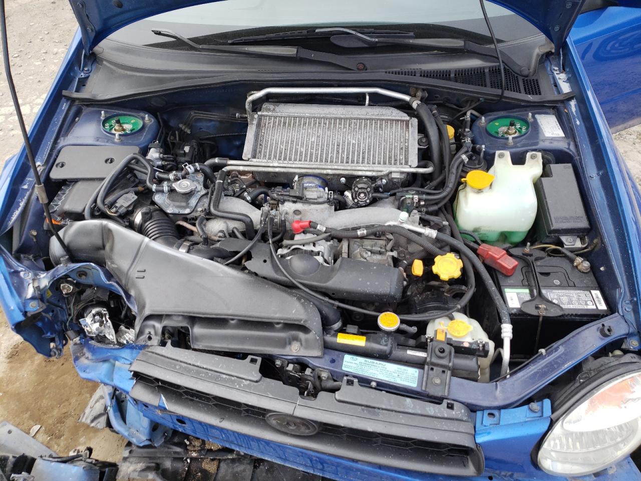 Photo 7 from auction – 2002 SUBARU IMPREZA WR with VIN JF1GD29692G526830