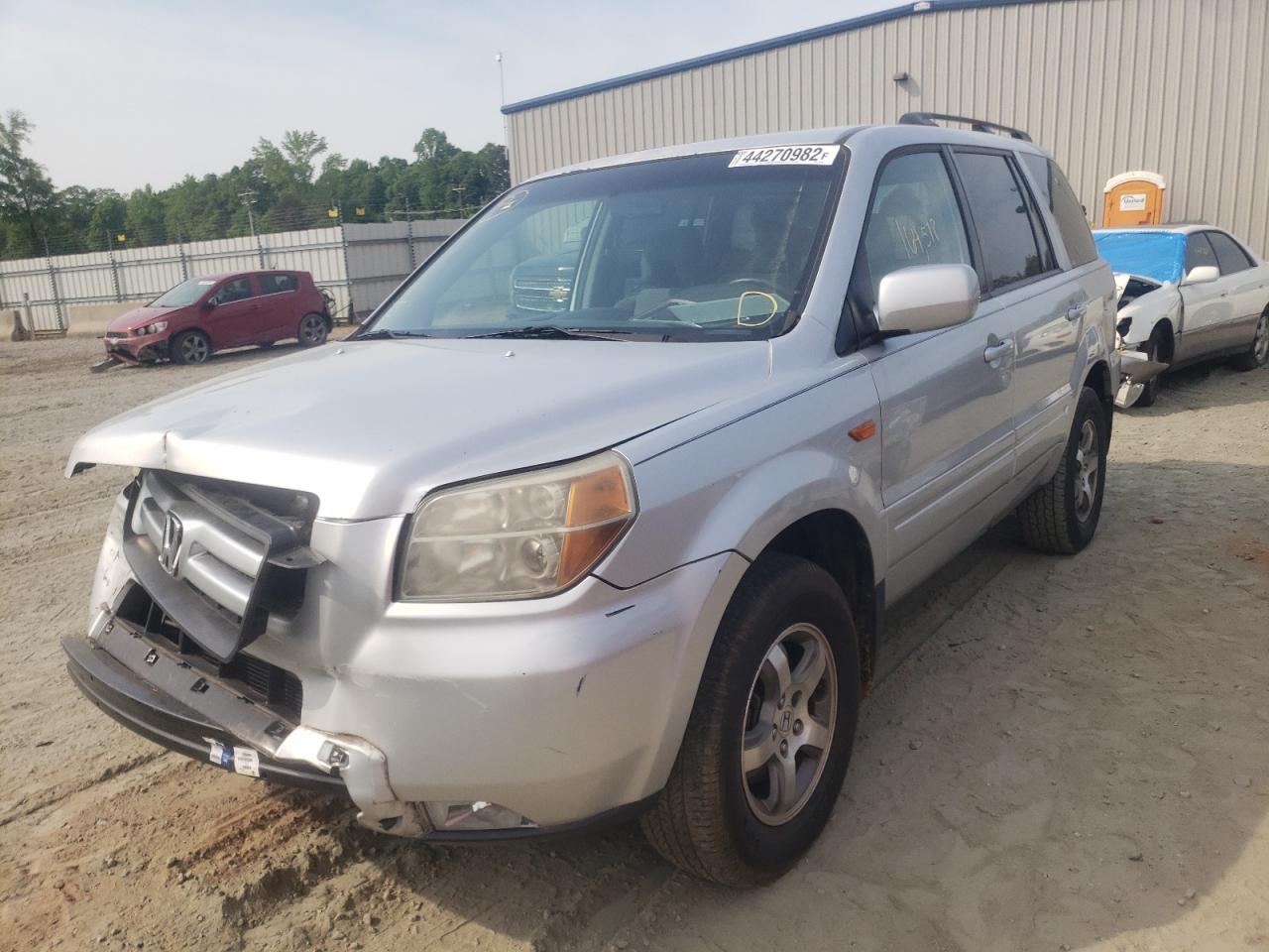 Photo 2 from auction – 2008 HONDA PILOT SE with VIN 5FNYF28348B026769