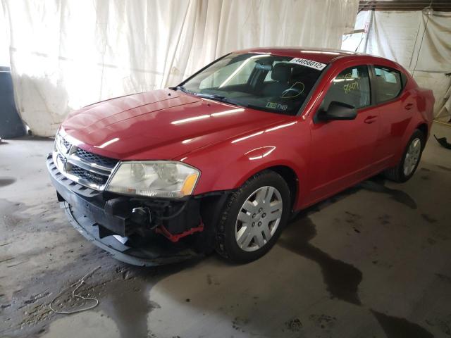 Photo 2 from auction – 2011 DODGE AVENGER EX with VIN 1B3BD4FB4BN515376