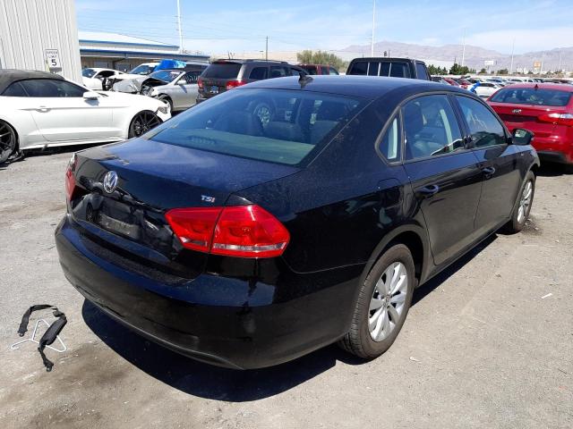 Photo 4 from auction – 2014 VOLKSWAGEN PASSAT S with VIN 1VWAT7A3XEC110988