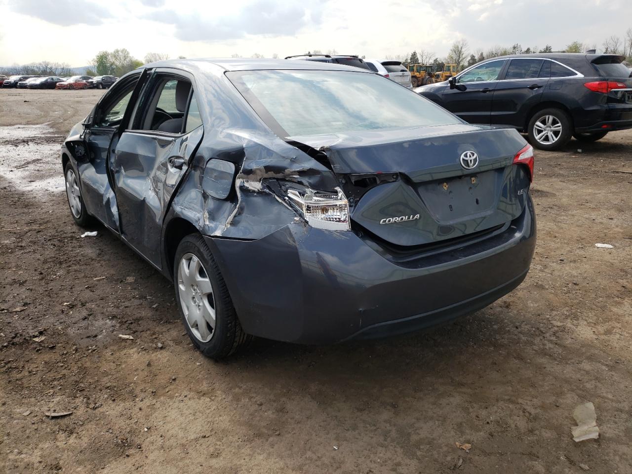 Photo 3 from auction – 2015 TOYOTA COROLLA L with VIN 2T1BURHE3FC411716