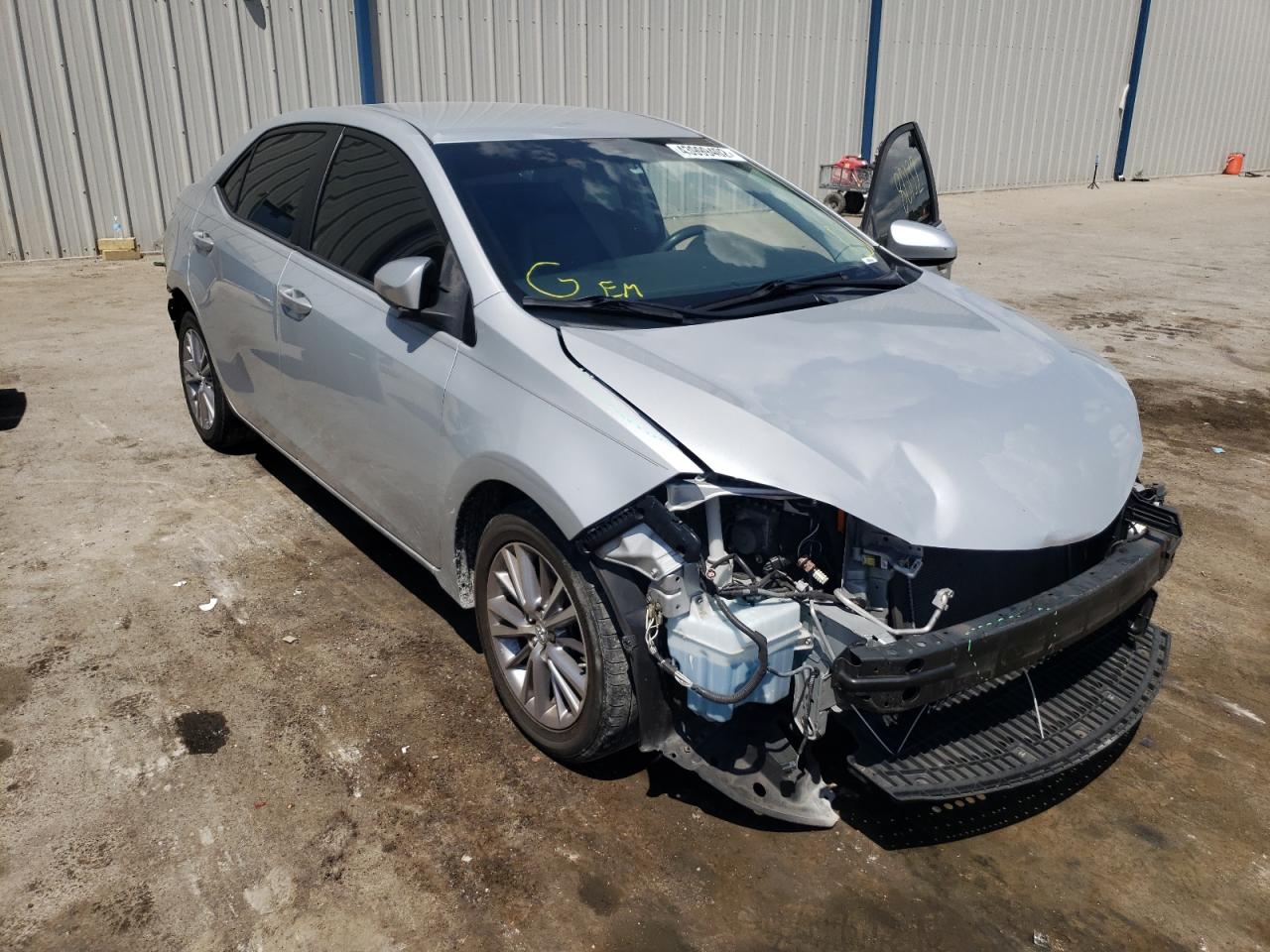 TOYOTA COROLLA L 2014 with VIN 2T1BURHEXEC200706 - Photo from auction