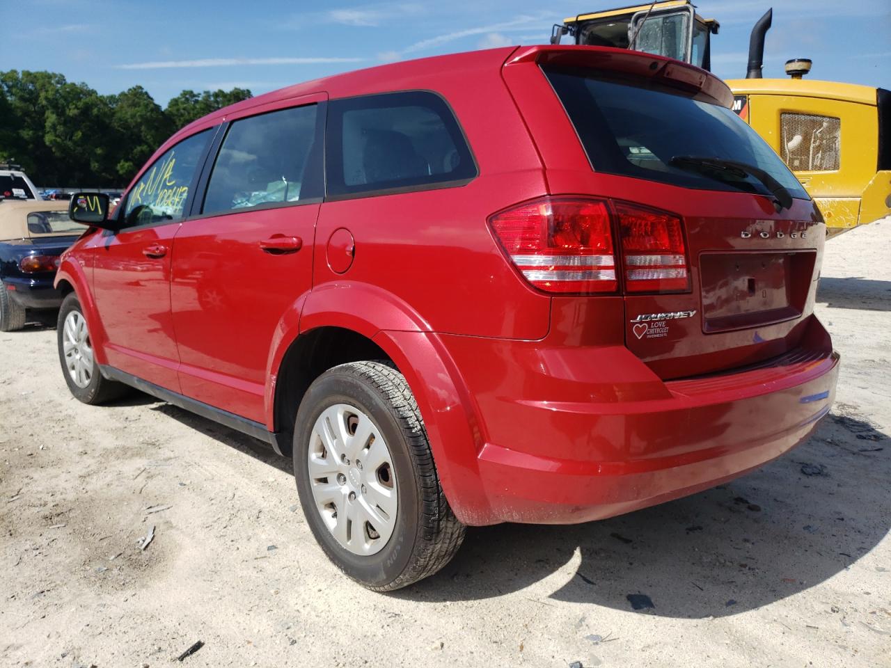 Photo 3 from auction – 2015 DODGE JOURNEY SE with VIN 3C4PDCAB2FT599967