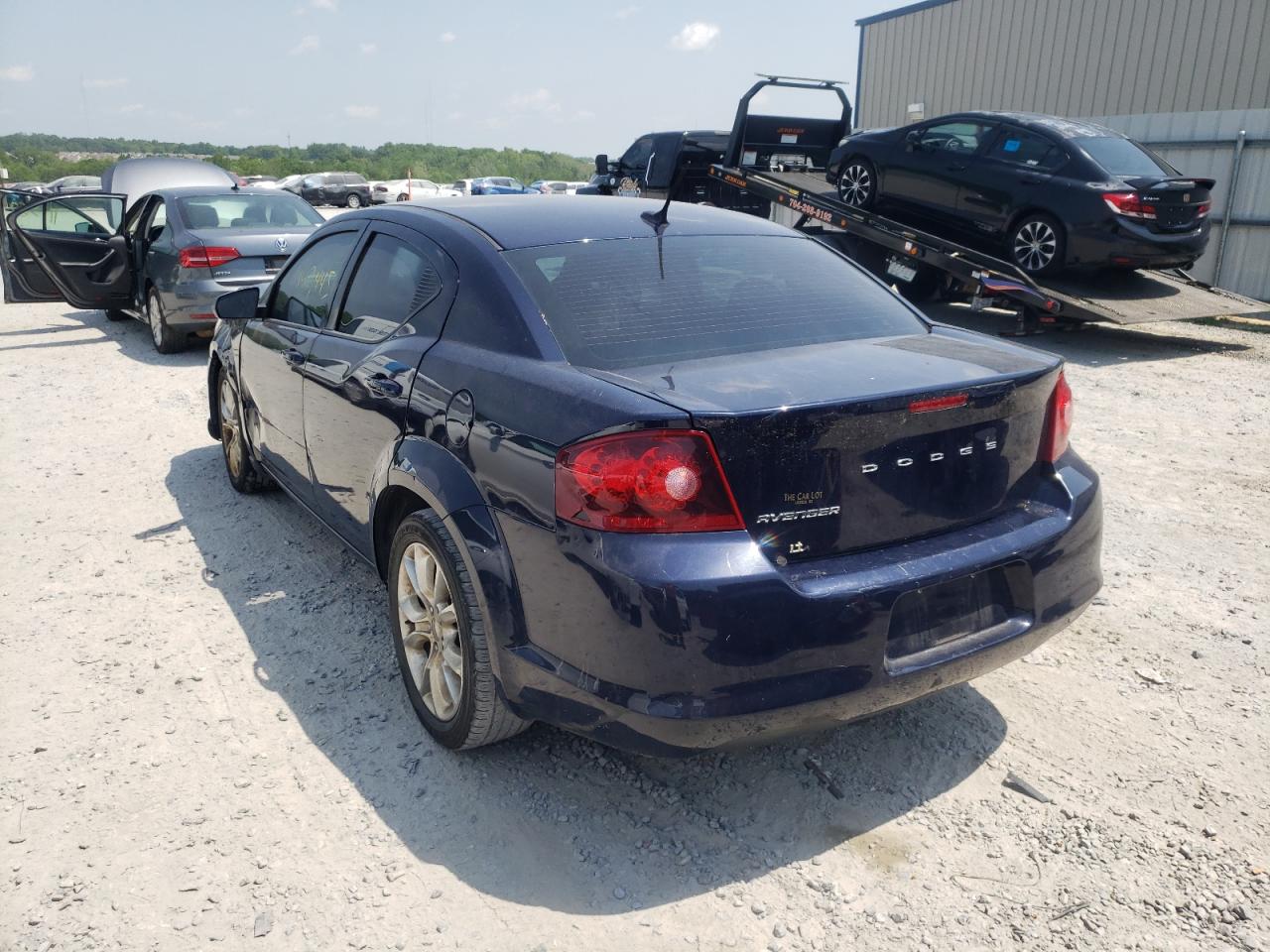 Photo 3 from auction – 2013 DODGE AVENGER SE with VIN 1C3CDZAB7DN667070