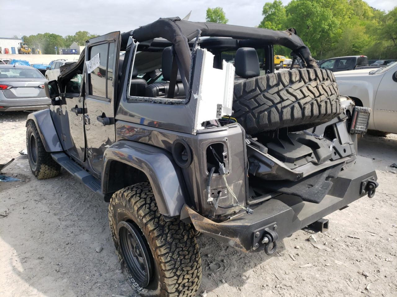 Photo 3 from auction – 2014 JEEP WRANGLER U with VIN 1C4HJWEG5EL218983