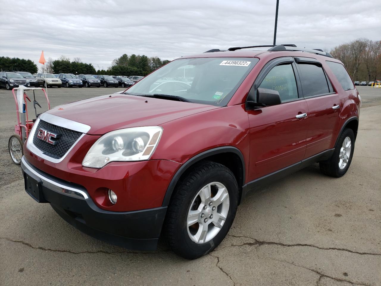 Photo 2 from auction – 2010 GMC ACADIA SLE with VIN 1GKLRLED1AJ247527