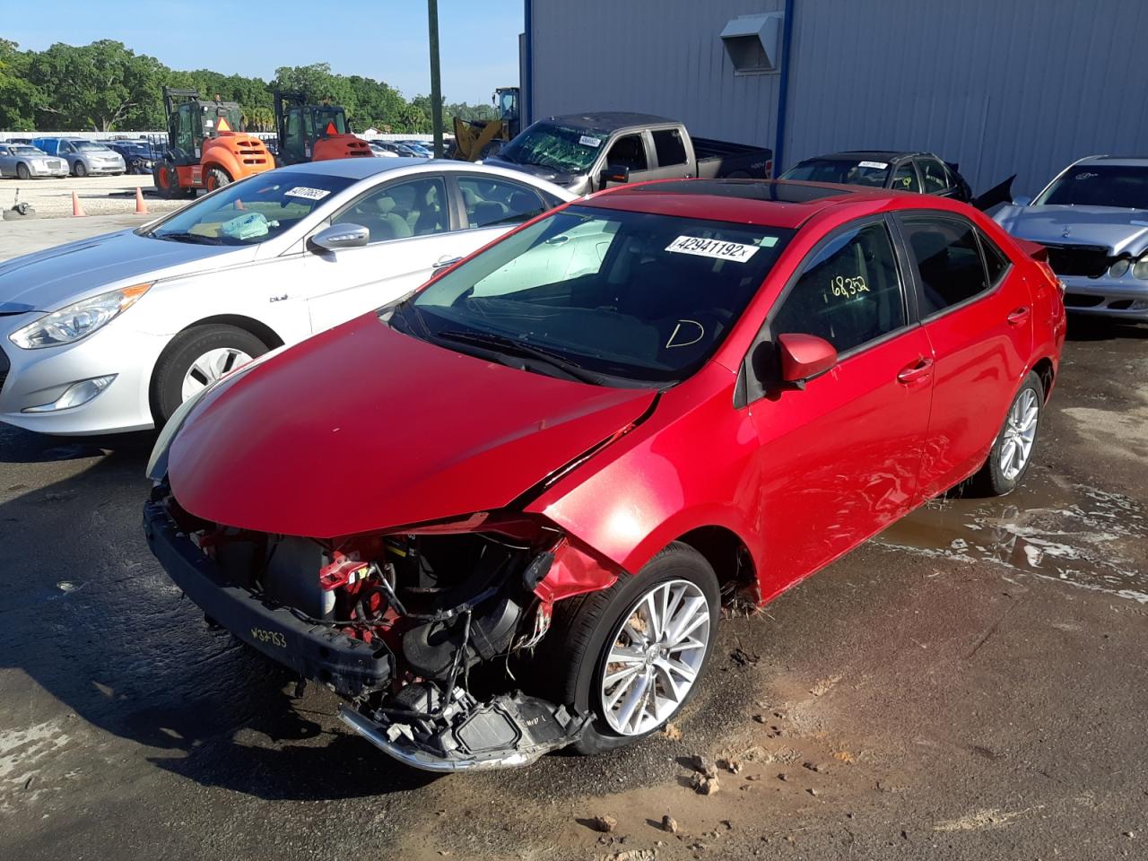 Photo 2 from auction – 2014 TOYOTA COROLLA L with VIN 2T1BURHE2EC117366