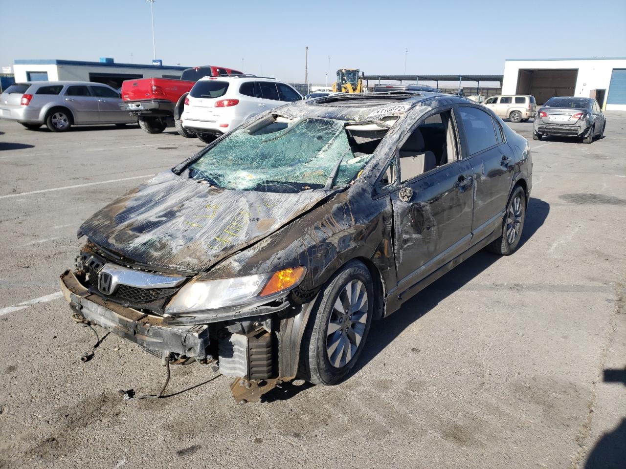 Photo 2 from auction – 2011 HONDA CIVIC EX with VIN 19XFA1F86BE015090