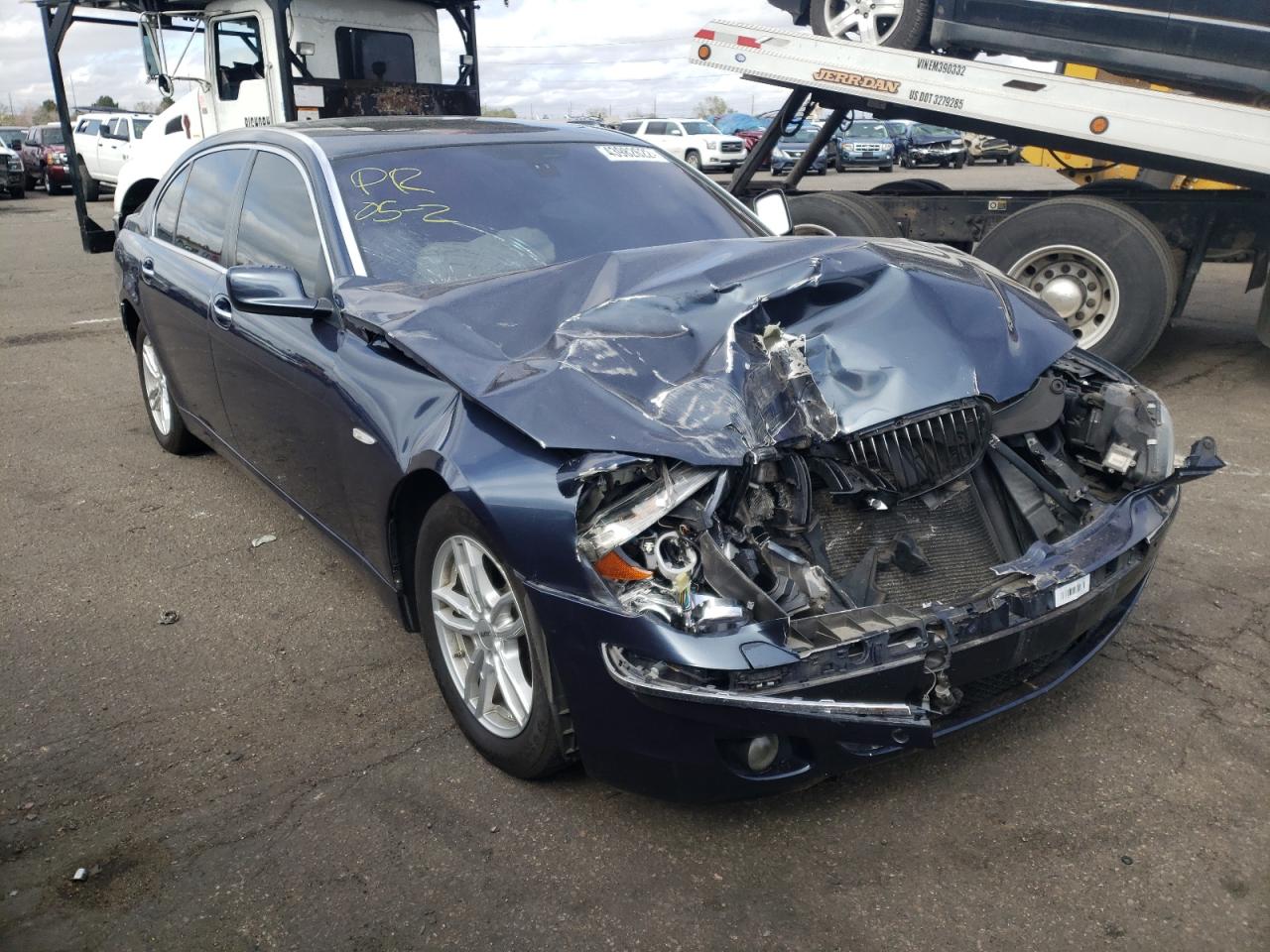 Photo 9 from auction – 2006 BMW 750 LI with VIN WBAHN83546DT61580