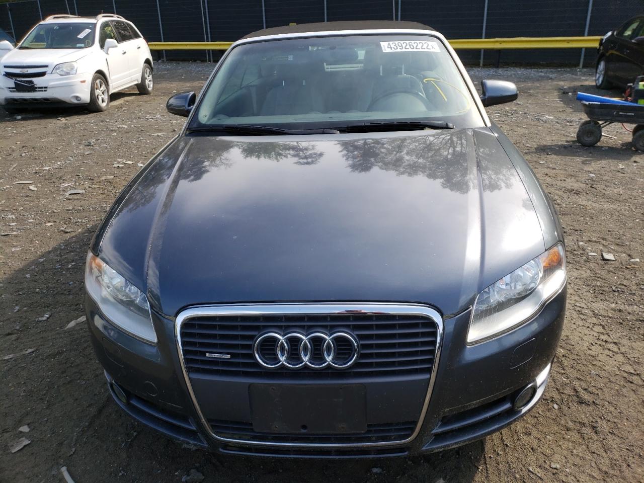 Photo 9 from auction – 2007 AUDI A4 2.0T CA with VIN WAUDF48H87K016184