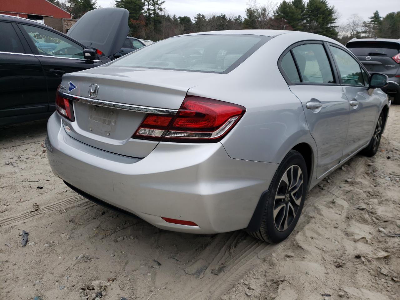 Photo 4 from auction – 2013 HONDA CIVIC EX with VIN 2HGFB2F87DH568004