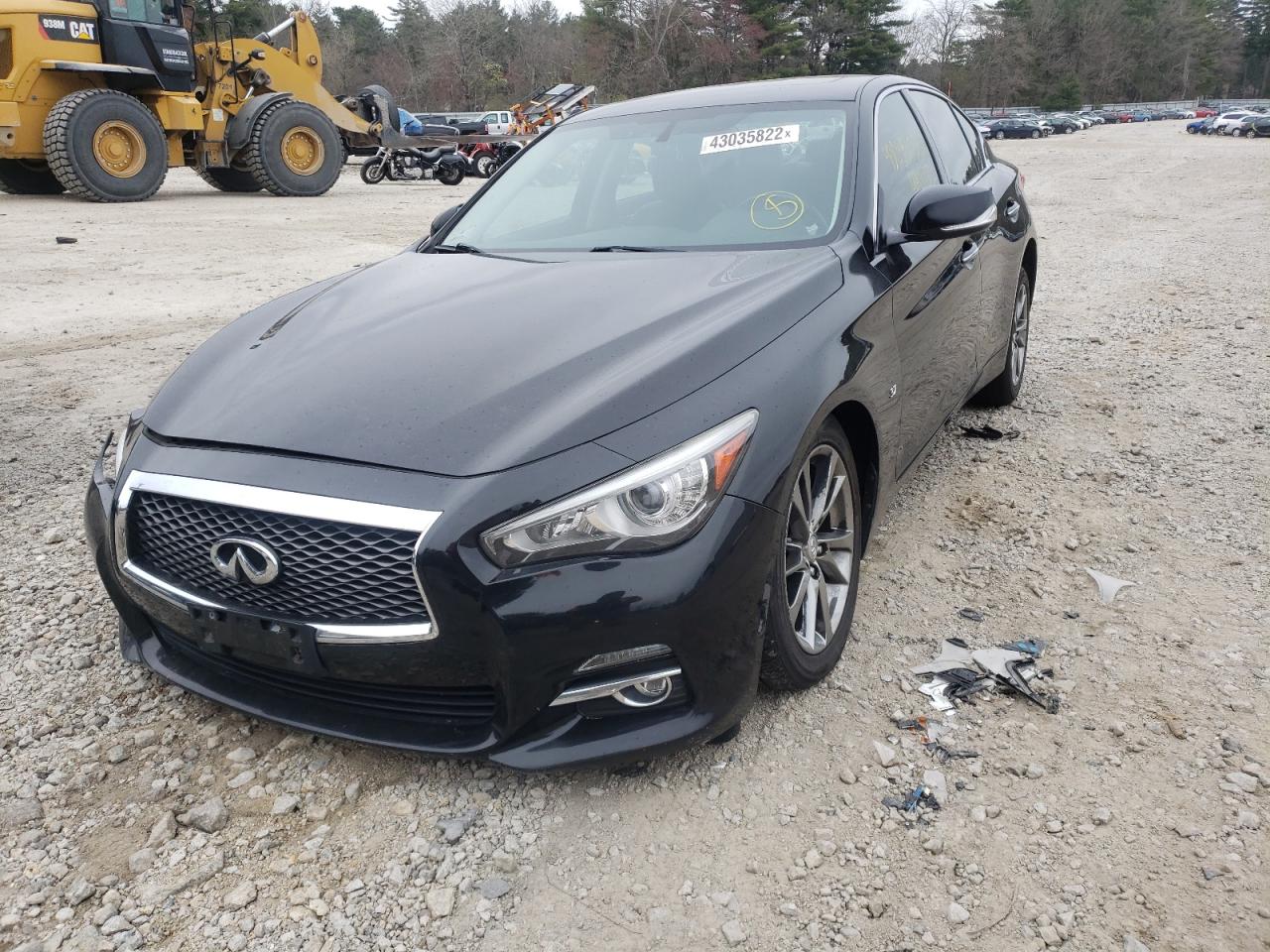 Photo 2 from auction – 2015 INFINITI Q50 BASE with VIN JN1BV7AR2FM420248