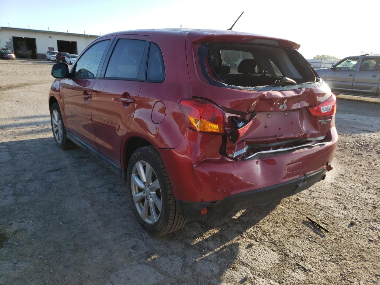 Photo 3 from auction – 2015 MITSUBISHI OUTLANDER with VIN 4A4AP3AU0FE006825