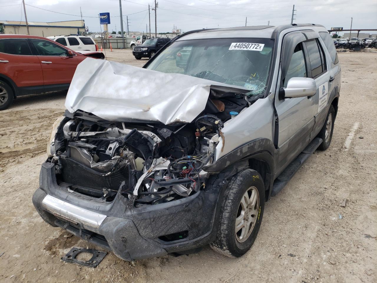 Photo 2 from auction – 2002 HONDA CR-V EX with VIN JHLRD78862C048928