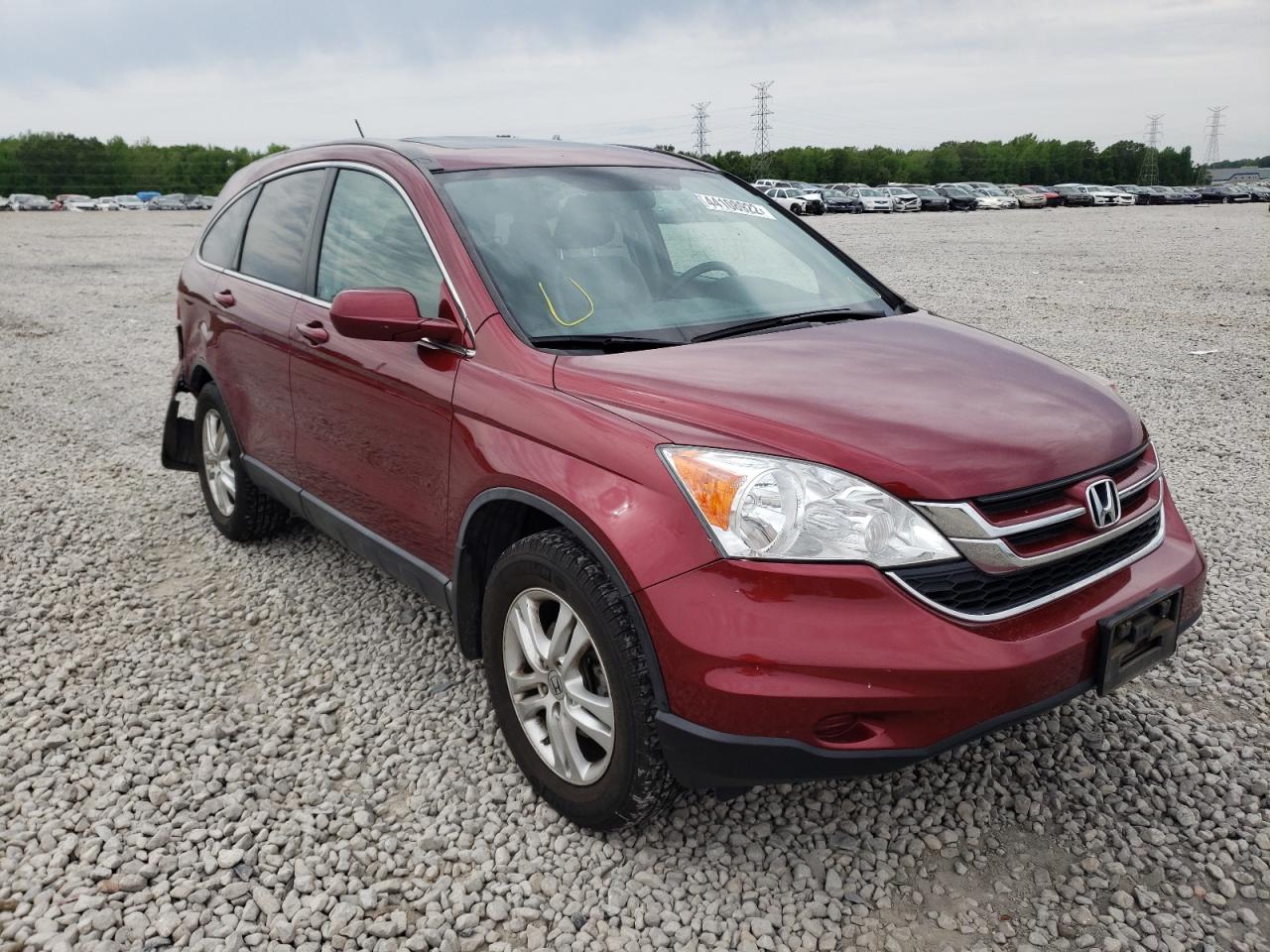 Photo 1 from auction – 2011 HONDA CR-V EXL with VIN 5J6RE3H74BL040556