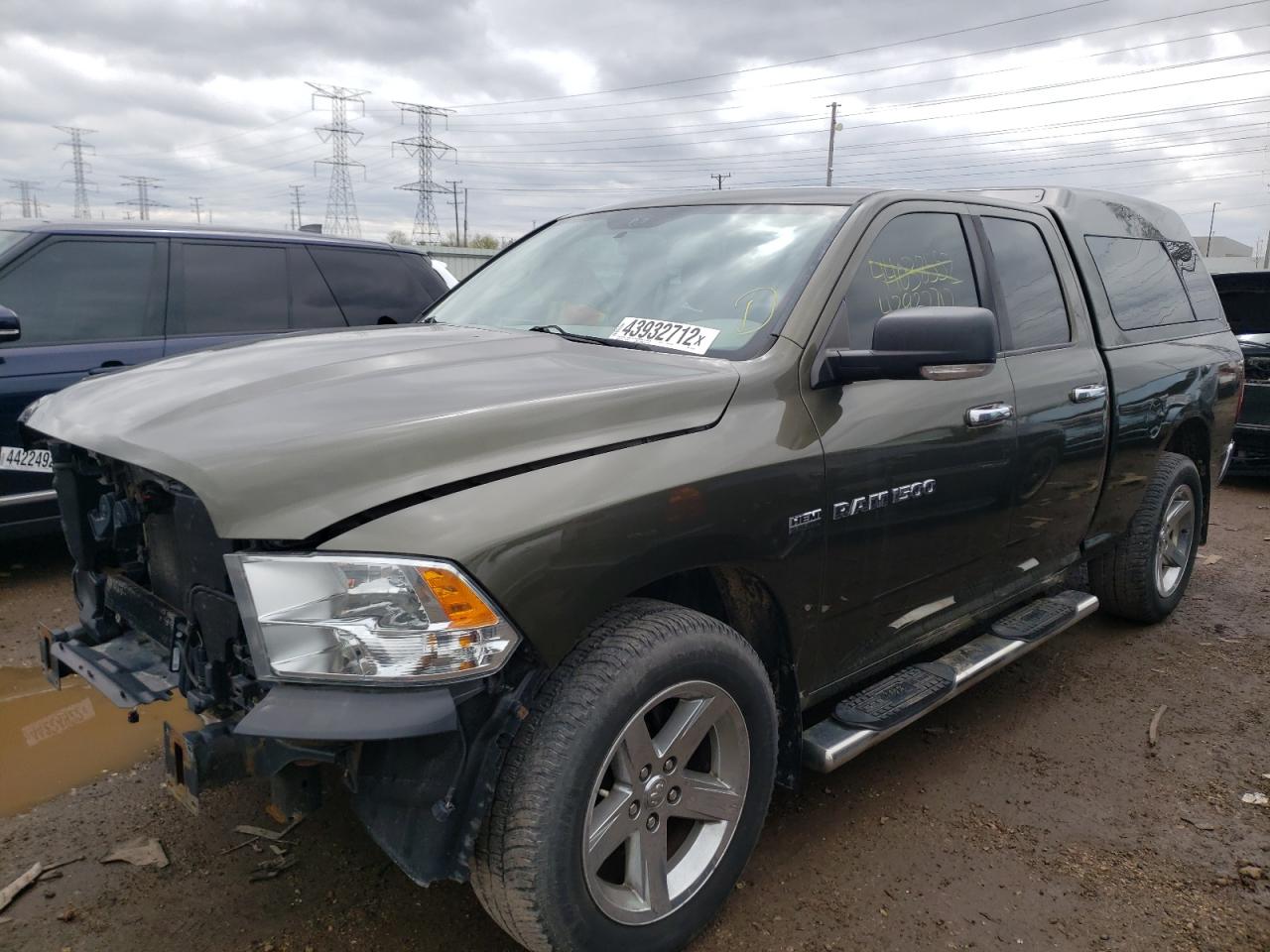 Photo 2 from auction – 2012 DODGE RAM 1500 S with VIN 1C6RD7GT2CS155203