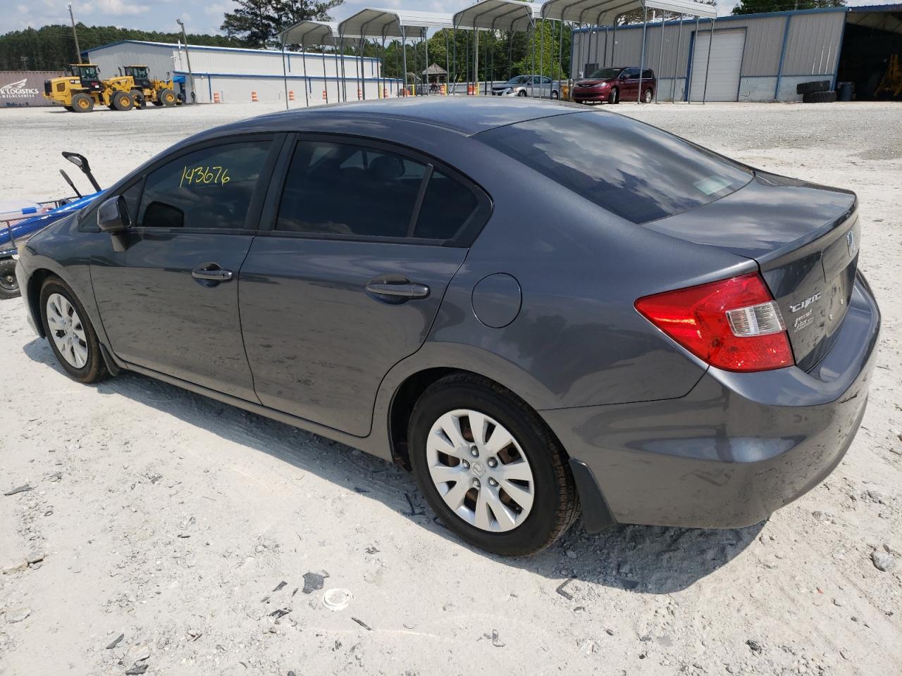 Photo 3 from auction – 2012 HONDA CIVIC LX with VIN 2HGFB2F58CH303337