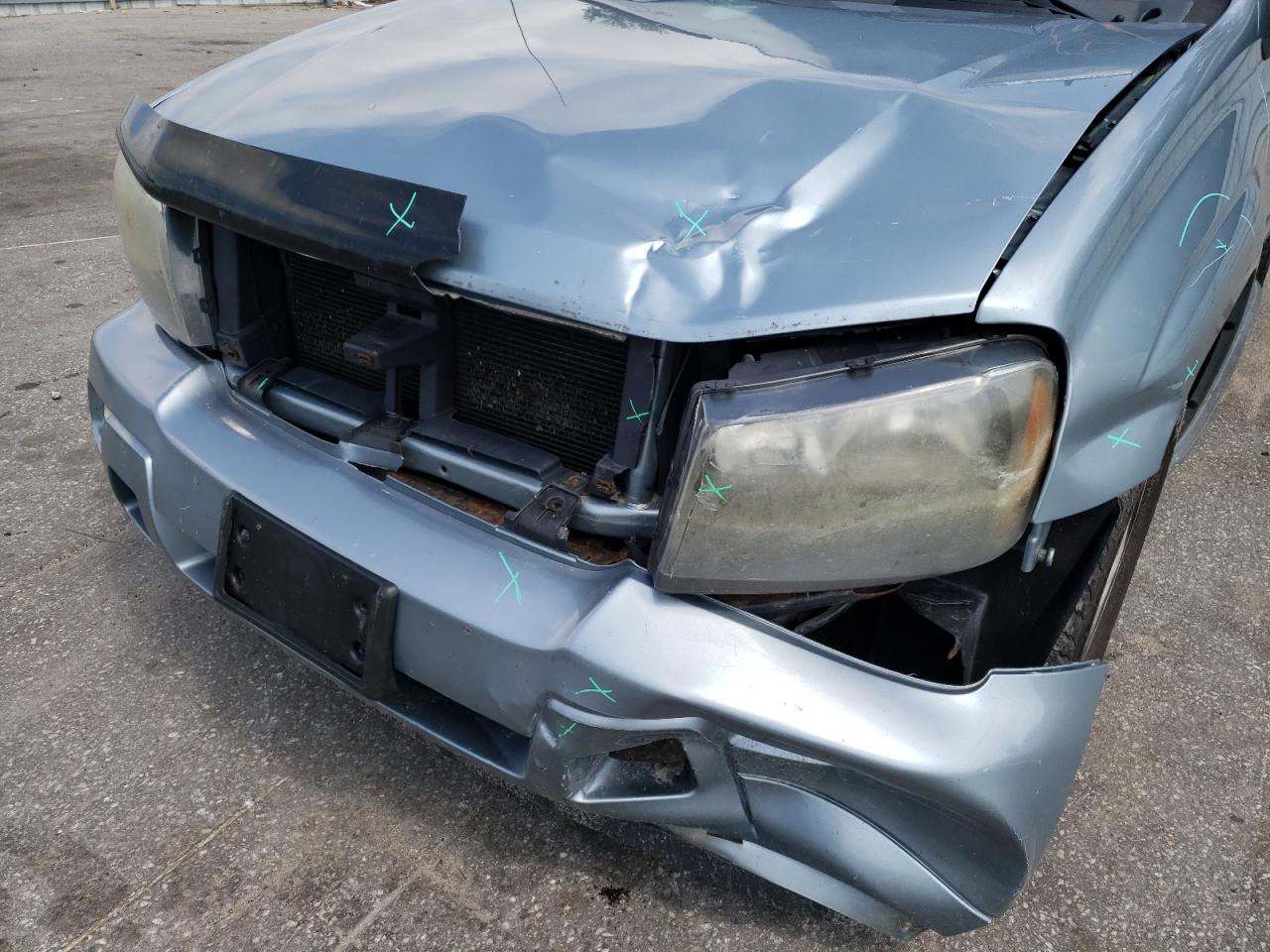 Photo 9 from auction – 2006 CHEVROLET TRAILBLAZE with VIN 1GNDT13S462306358