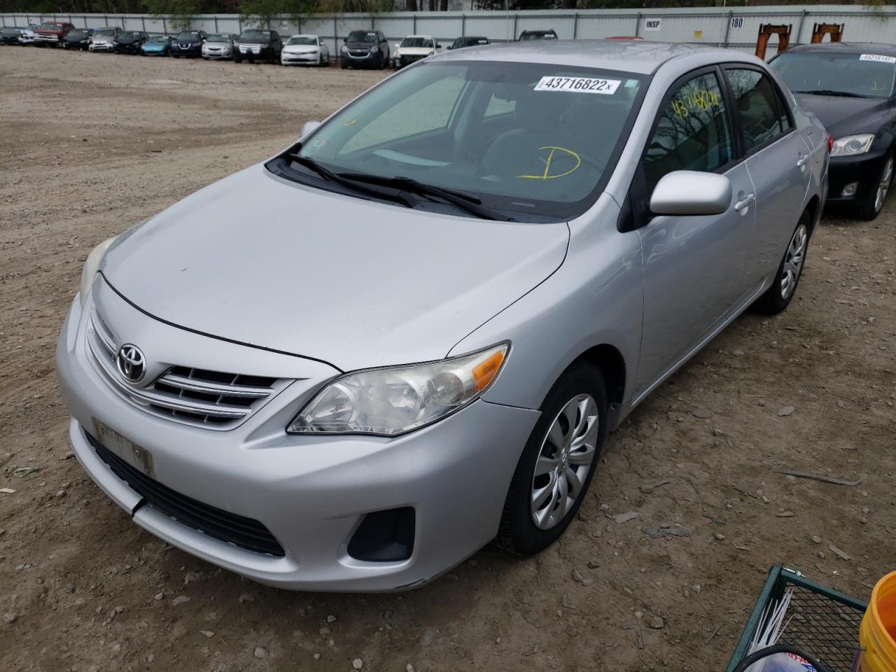 Photo 2 from auction – 2013 TOYOTA COROLLA BA with VIN 2T1BU4EE4DC087034