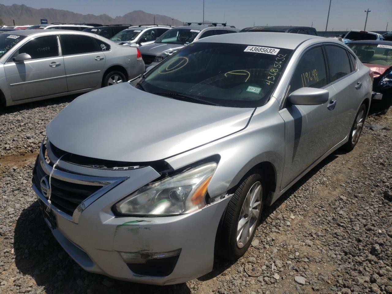 Photo 2 from auction – 2013 NISSAN ALTIMA 2.5 with VIN 1N4AL3AP8DC900647