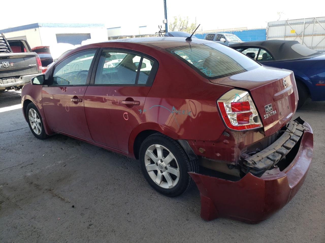 Photo 3 from auction – 2008 NISSAN SENTRA 2.0 with VIN 3N1AB61E98L721348