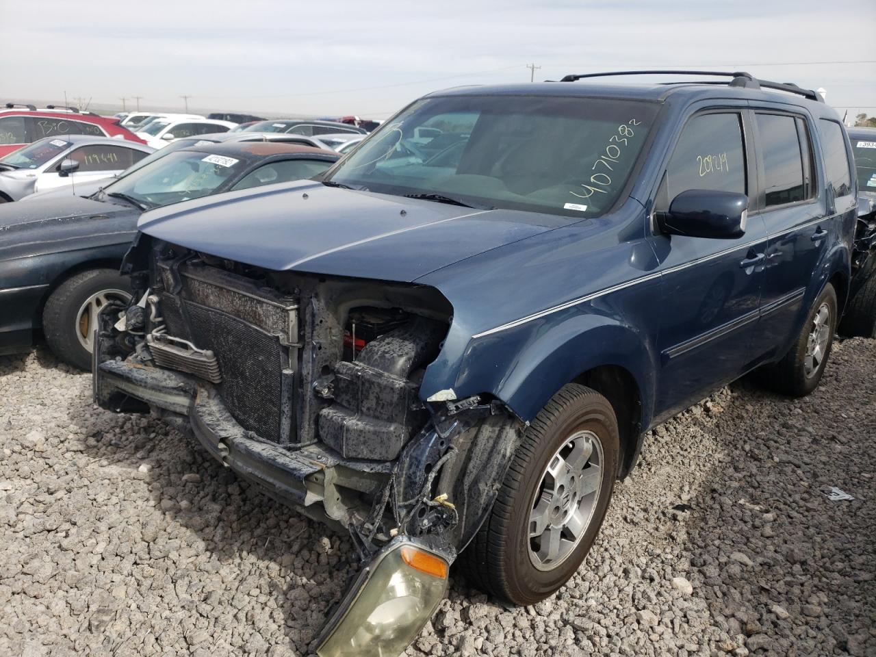 Photo 2 from auction – 2010 HONDA PILOT with VIN 5FNYF4H90AB020828