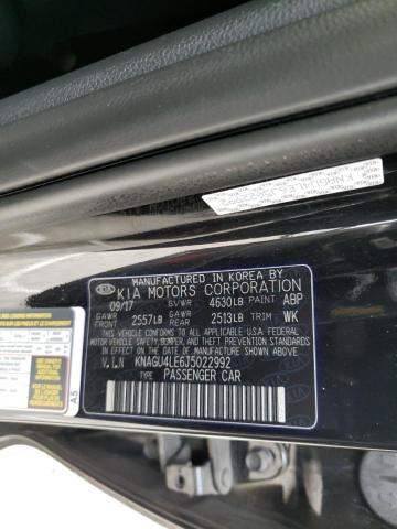 Photo 10 from auction – 2018 KIA OPTIMA HYB with VIN KNAGU4LE6J5022992
