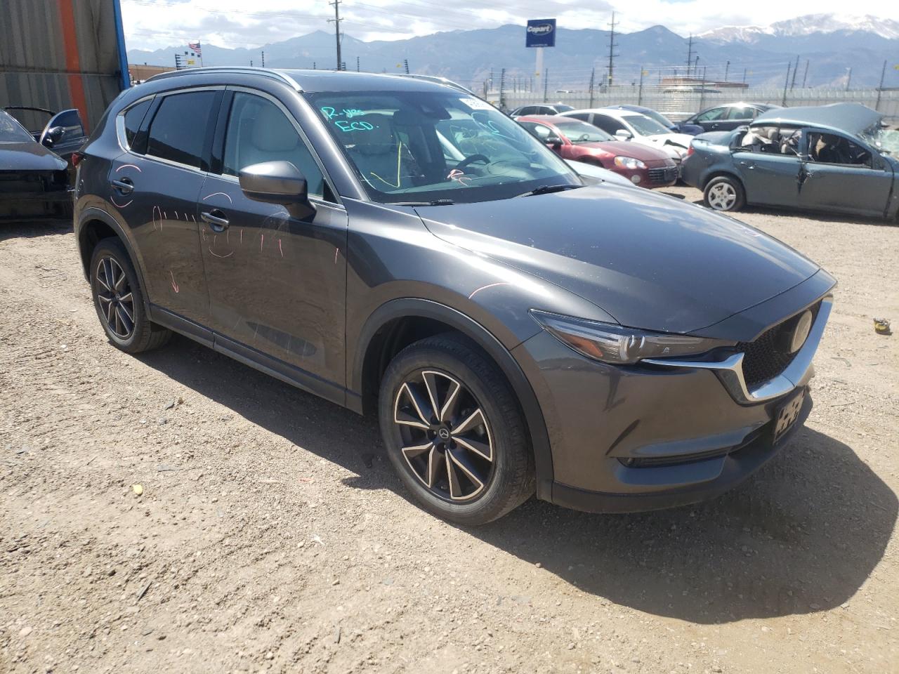 MAZDA CX-5 GRAND 2018 with VIN JM3KFBDM1J0336524 - Photo from auction