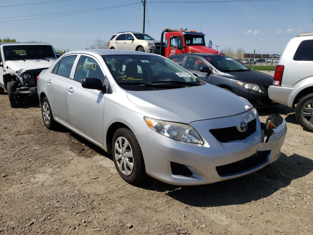 TOYOTA COROLLA BA 2009 with VIN JTDBL40E699054964 - Photo from auction