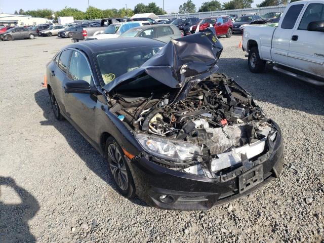 HONDA CIVIC EXL 2017 with VIN 19XFC1F71HE202960 - Photo from auction