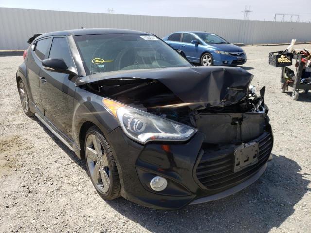 HYUNDAI VELOSTER T 2015 with VIN KMHTC6AE7FU220170 - Photo from auction