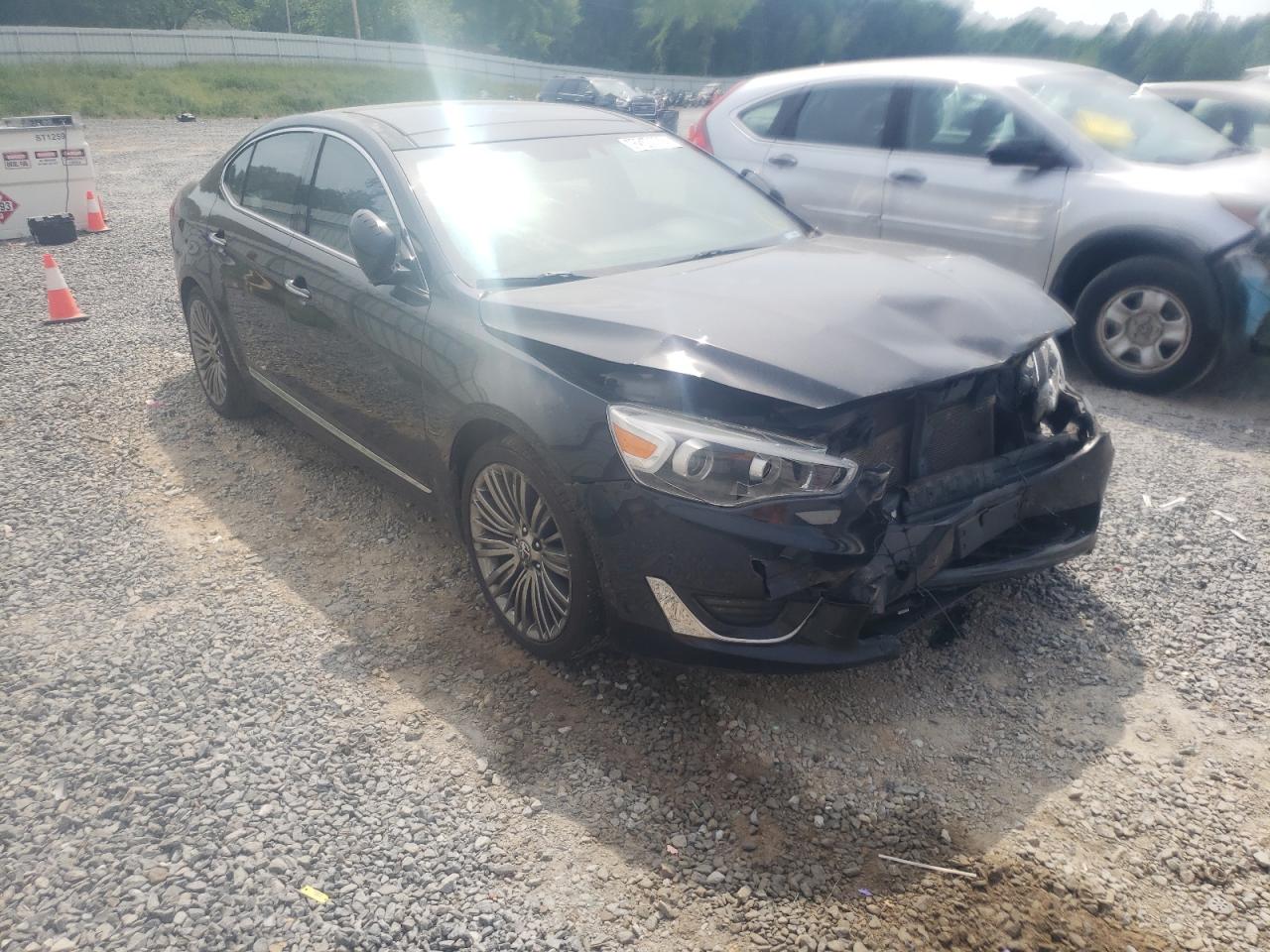 KIA CADENZA PR 2014 with VIN KNALN4D71E5157296 - Photo from auction