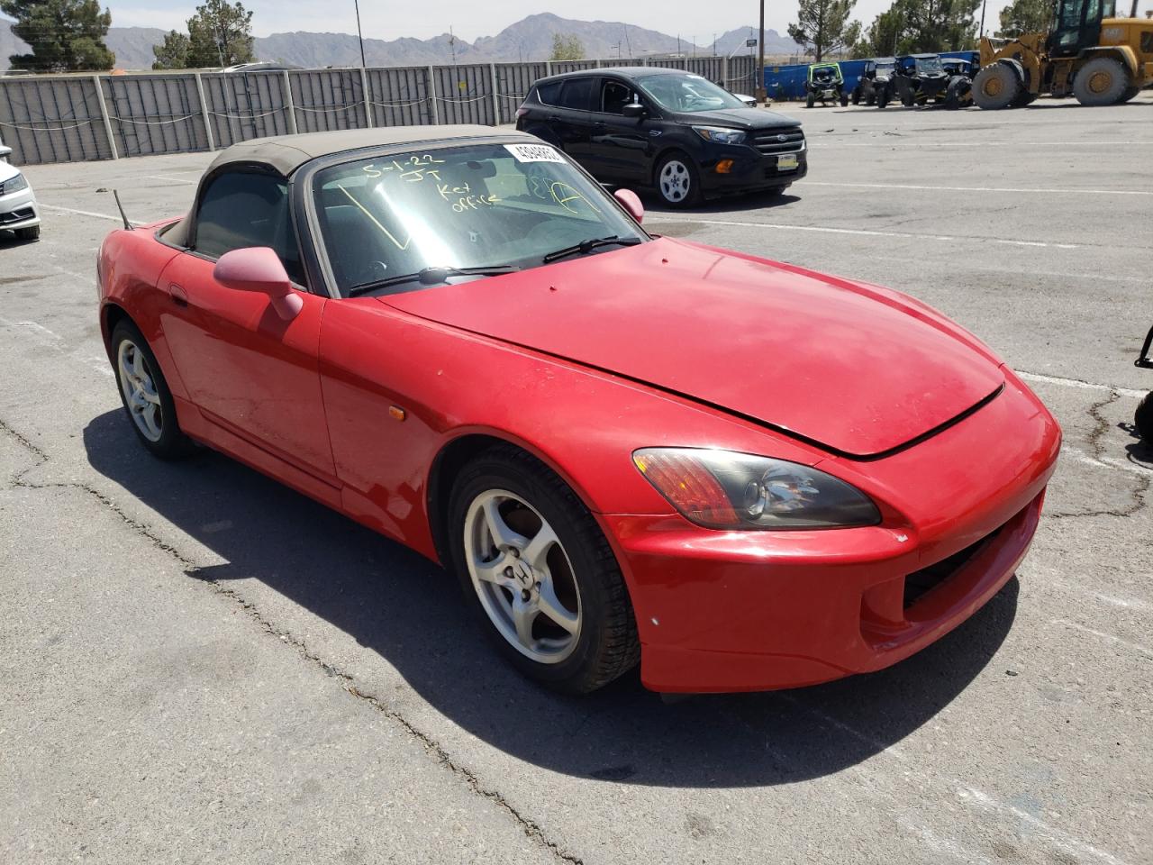HONDA S2000 2000 with VIN JHMAP1140YT001200 - Photo from auction