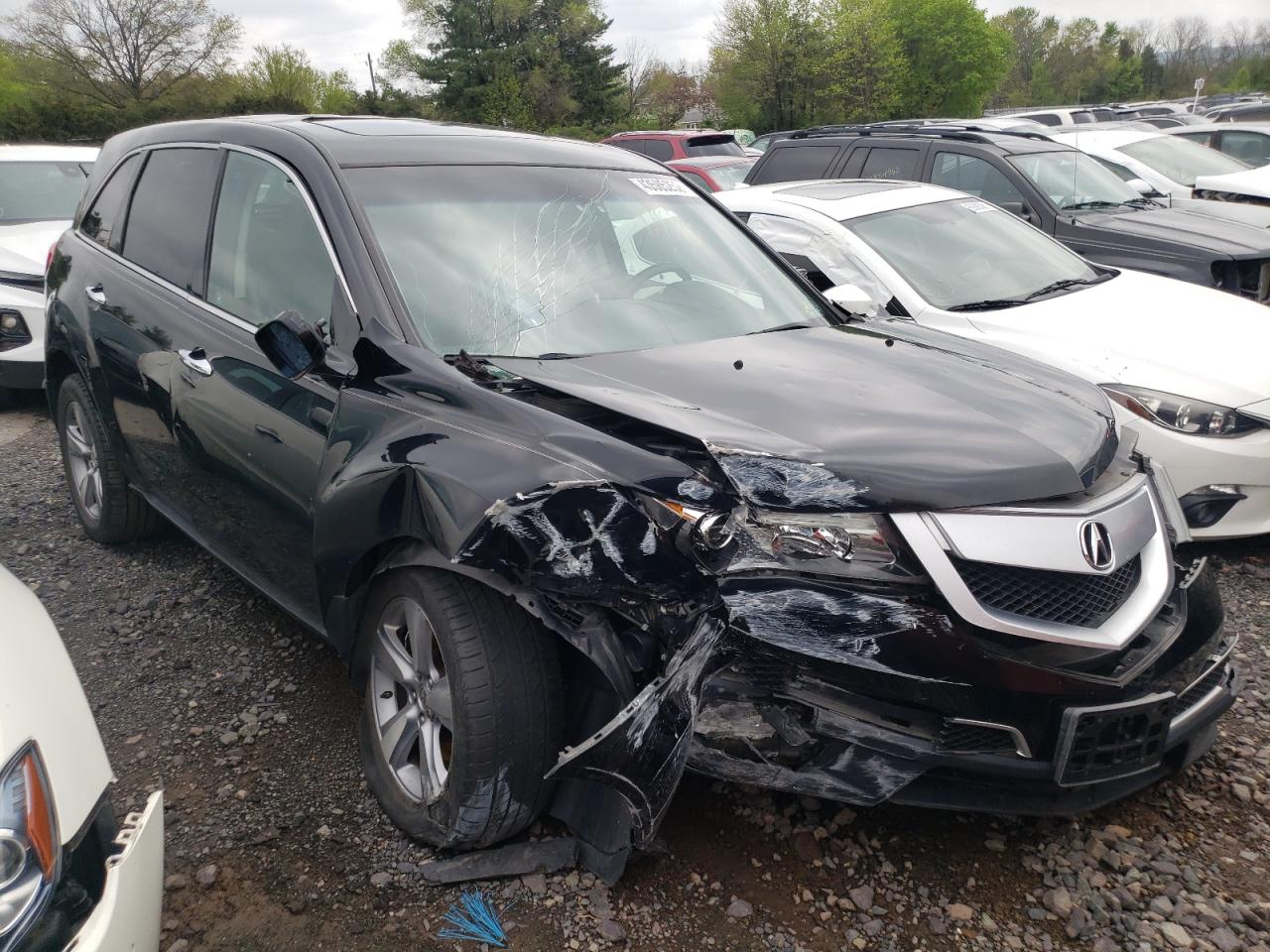 ACURA MDX TECHNO 2012 with VIN 2HNYD2H34CH540298 - Photo from auction
