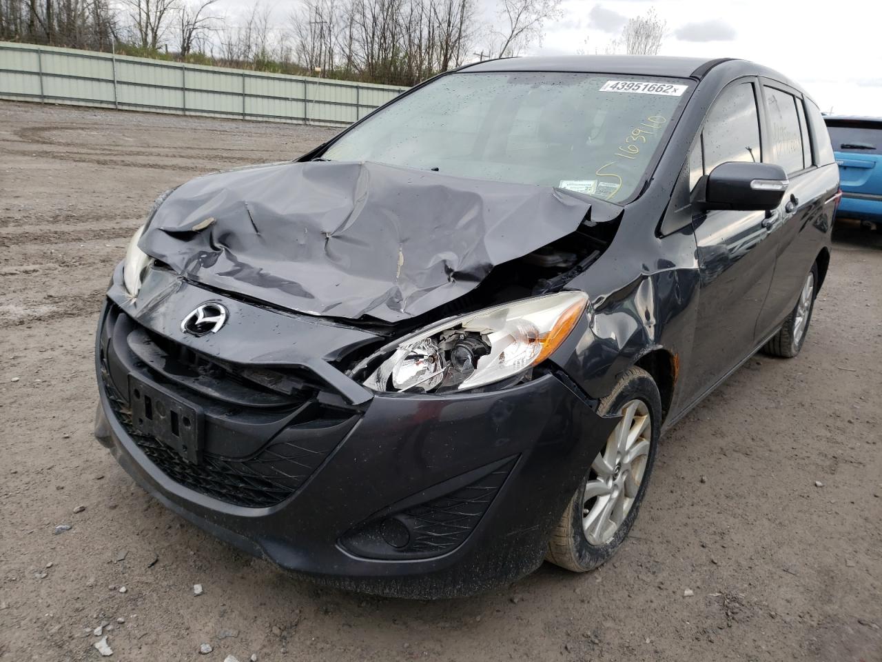 Photo 2 from auction – 2014 MAZDA 5 SPORT with VIN JM1CW2BL1E0164945