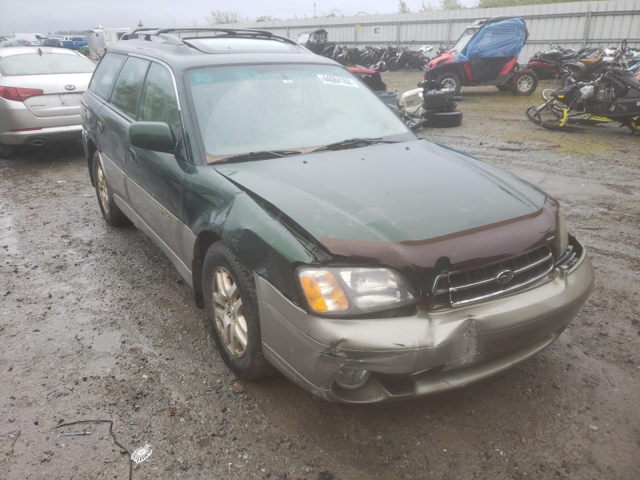 SUBARU LEGACY OUT 2001 with VIN 4S3BH686017627318 - Photo from auction