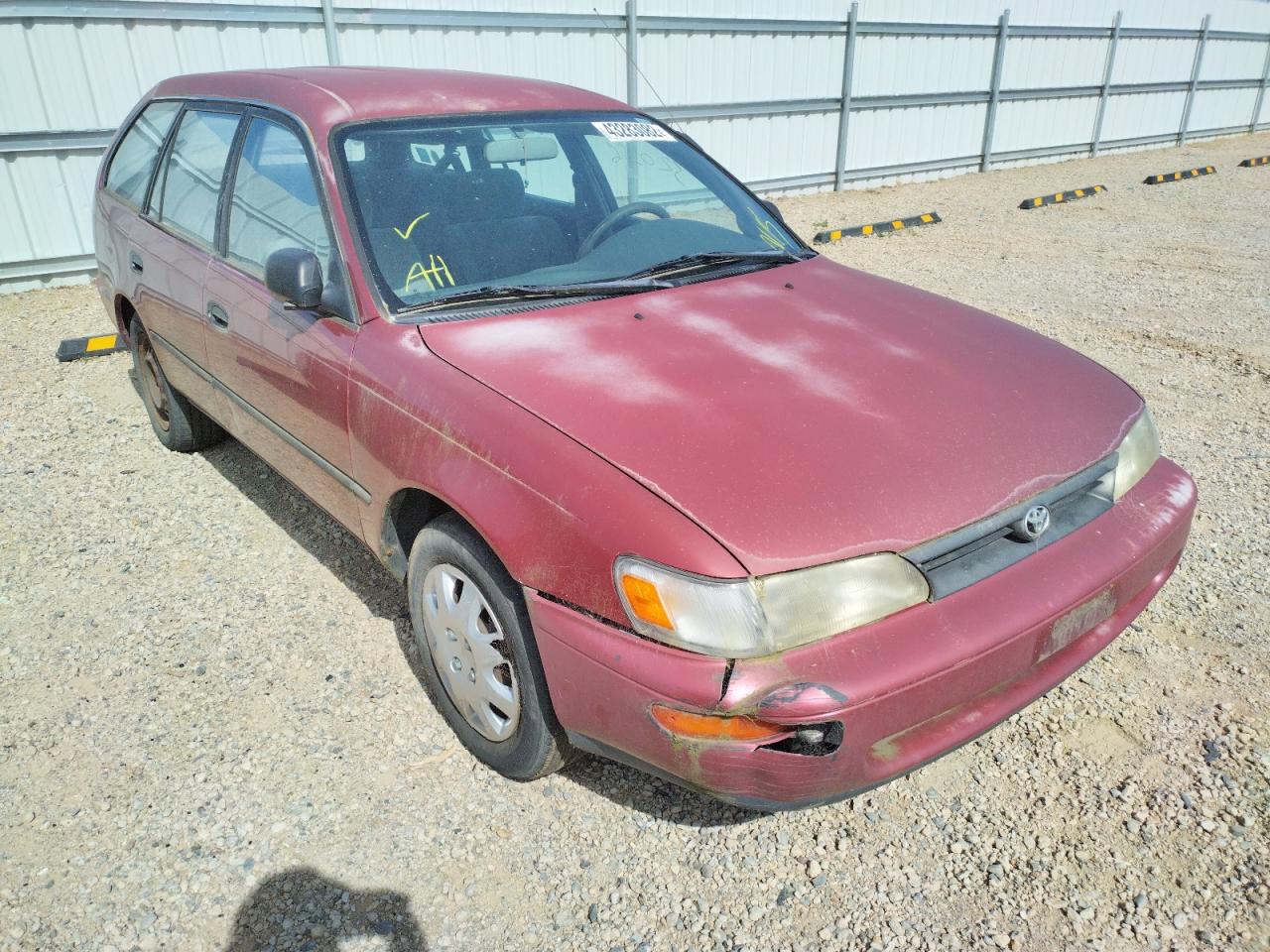 TOYOTA COROLLA BA 1995 with VIN JT2AE09V5S0081237 - Photo from auction
