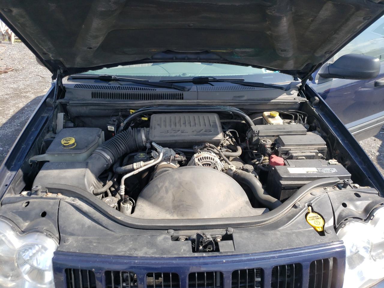 Photo 7 from auction – 2005 JEEP GRAND CHER with VIN 1J8HR48N25C660216