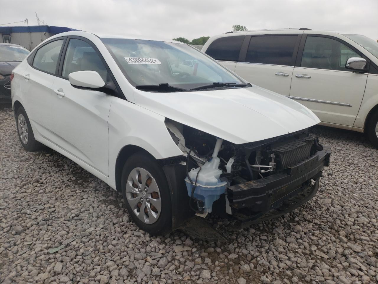 HYUNDAI ACCENT GLS 2015 with VIN KMHCT4AE4FU930731 - Photo from auction
