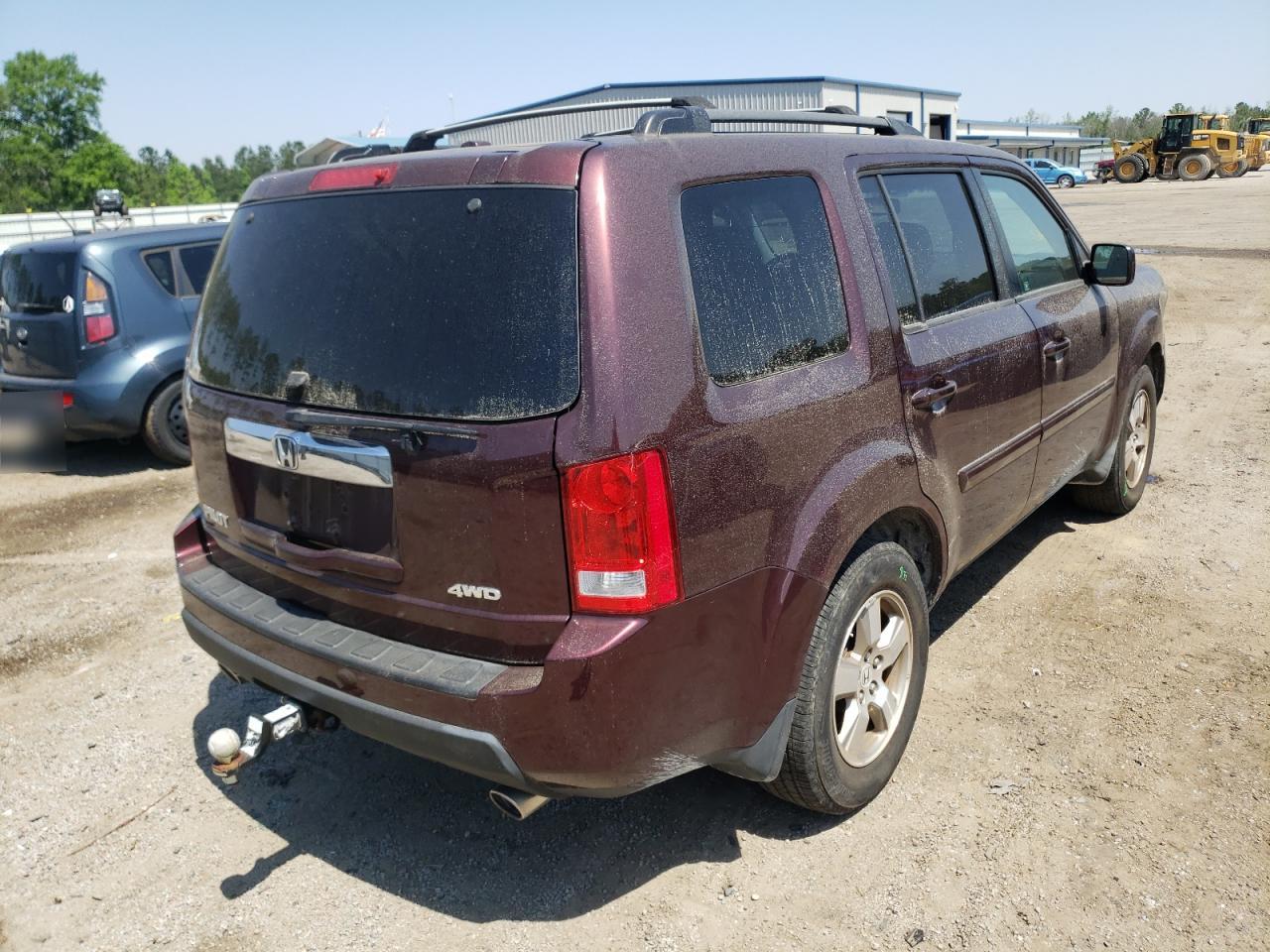 Photo 4 from auction – 2009 HONDA PILOT EXL with VIN 5FNYF48579B050417