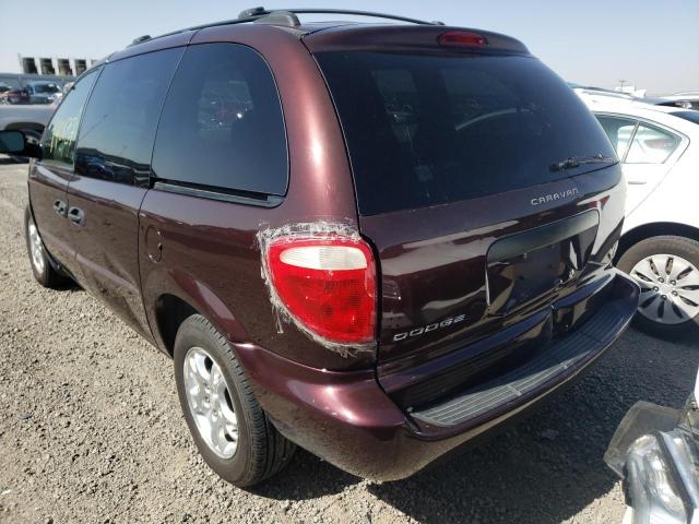 Photo 3 from auction – 2003 DODGE CARAVAN SE with VIN 1D8GP25R03B322290