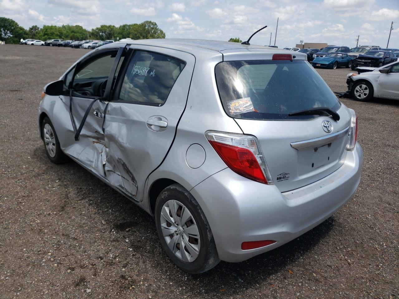 Photo 3 from auction – 2014 TOYOTA YARIS with VIN VNKKTUD36EA000671