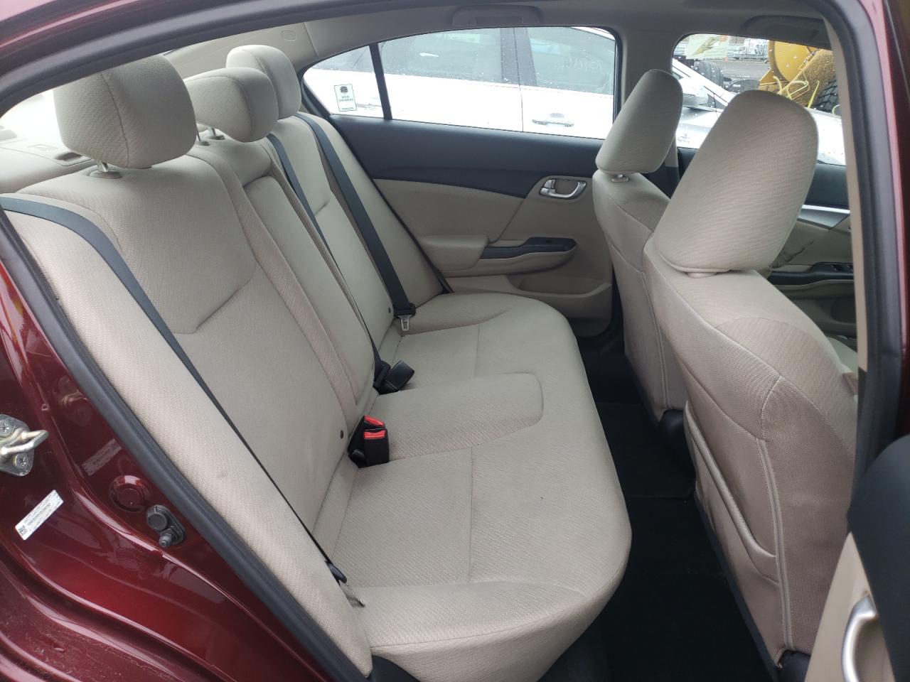 Photo 6 from auction – 2013 HONDA CIVIC EX with VIN 19XFB2F81DE286189
