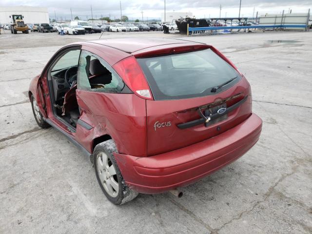 Photo 3 from auction – 2001 FORD FOCUS ZX3 with VIN 3FAFP31371R191696