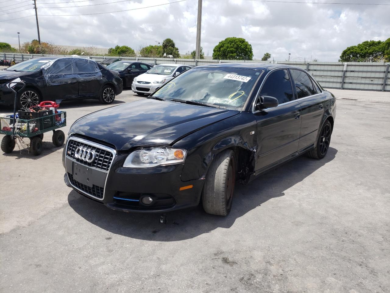 Photo 2 from auction – 2008 AUDI A4 2.0T with VIN WAUAF78E58A139216